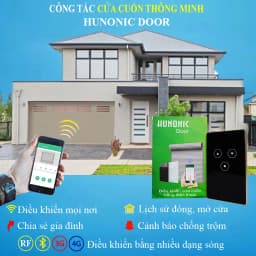 Thumbnail Công Tắc Cửa Cuốn Wifi Hunonic Door, Công Tắc Cửa Cuốn Điều Khiển Từ Xa Qua Điện Thoại - HNDOOR 3