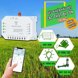 Thumbnail Công Tắc Thông Minh Hunonic Noma Dùng Sim, Điều Khiển Mọi Thiết Bị Từ Xa Qua Điện Thoại - HNNOMA4CH 3