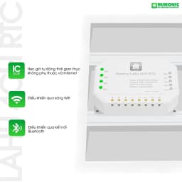 Thumbnail Công Tắc Thông Minh Wifi Hunonic, Công Tắc Hẹn Giờ Không Cần Internet Lahu RTC - LAHU04 RTC 4