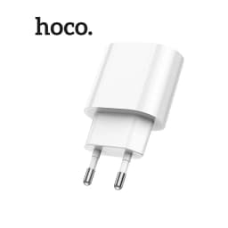 Thumbnail Củ sạc Hoco C109A 1 cổng USB  sạc nhanh 18W QC3.0 chân cắm chuẩn EU chất liệu PC cao cấp 1