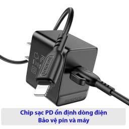 Thumbnail Củ sạc nhanh 20W Borofone BA38 bảo hành 12 tháng 4