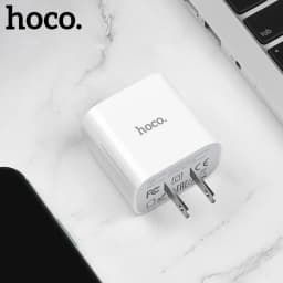 Thumbnail Củ Sạc Nhanh 20W Hoco Chân Dẹt, Nhỏ Gọn, Chống Quá Nhiệt Dùng Cho Các Dòng SamSung,IP,Oppo,Xiaomi... 4