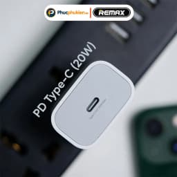 Thumbnail Củ sạc nhanh 20w Remax U97 cổng type C sạc nhanh 20w chuẩn PD cho 14 seris trở xuống - Phúc Phụ Kiện 2