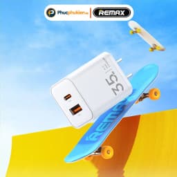 Thumbnail Củ sạc nhanh 35w Remax U161 2 cổng sạc đầy 60% pin 30 phút cho 16 seris trở xuống - Phúc Phụ Kiện 1