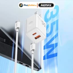 Thumbnail Củ sạc nhanh 35w Remax U161 2 cổng sạc đầy 60% pin 30 phút cho 16 seris trở xuống - Phúc Phụ Kiện 3