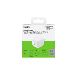 Thumbnail Củ sạc nhanh 45W Belkin 1 cổng USB-C, PD 3.0 PPS GanN - Màu trắng 2