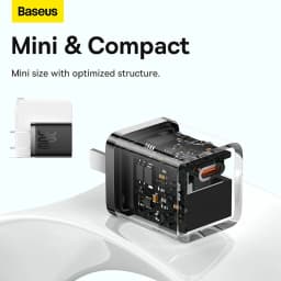 Thumbnail Củ sạc nhanh Baseus 30W Gan5 Type-C – Nhỏ gọn, hiệu suất cao 3