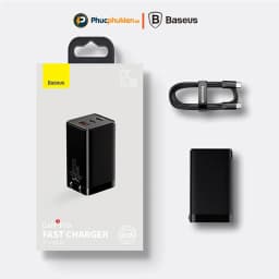 Thumbnail Củ sạc nhanh Baseus 65w GaN5 pro chính hãng Baseus - Phúc Phụ Kiện bảo hành 12 tháng 1 đổi 1 4