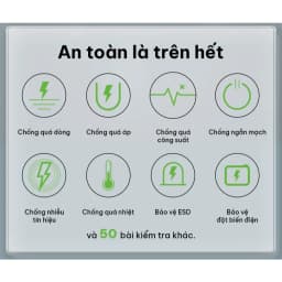 Thumbnail Củ sạc nhanh Belkin PRO GaN 65W | 2 cổng USB-C, Thiết kế nhỏ gọn, công nghệ tối ưu, An toàn cao 3
