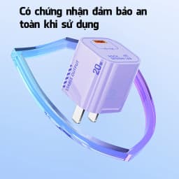 Thumbnail Củ sạc nhanh chuẩn PD 20W Rockspace T86 ổn định không nóng hàng bảo hành 12 tháng bảo hành 1 đổi 1 3