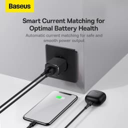 Thumbnail Củ sạc nhanh đa năng Baseus Compact hai cổng Usb 10.5W EU 3