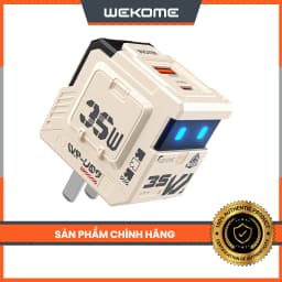 Thumbnail Củ sạc nhanh GaN 35W wekome WP-U07 - Hàng chính hãng 1