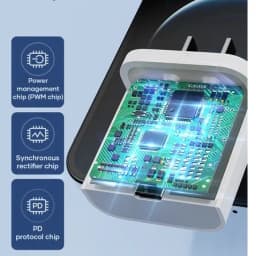 Thumbnail Củ sạc nhanh iPhone PD 20W Rockspace T18 Bảo hành 12 tháng lỗi 1 đổi 1 4