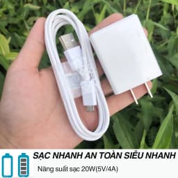 Thumbnail Củ sạc nhanh Oppo AK- 933 kèm dây sạc nhanh dài 1.5m , dây sạc micro DYDX - Bảo hàng 30 ngày 1