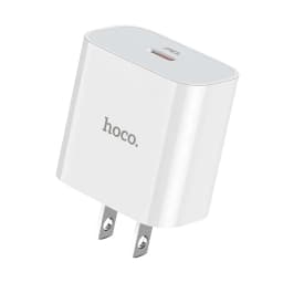 Thumbnail Củ sạc nhanh PD20W Hoco C76 1 cổng Type- C, sạc nhanh 3A, chân cắm chuẩn tiêu chuẩn ( chân dẹt ) 2