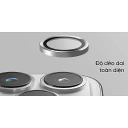 Thumbnail Cường Lực Camera Chính Hãng Kuzoom Có Khung Trợ Dán, Bảo Vệ Camera Khỏi Trầy Xước Dùng Cho Iphone 3
