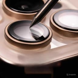 Thumbnail Cường Lực Camera Chính Hãng Kuzoom Có Khung Trợ Dán, Bảo Vệ Camera Khỏi Trầy Xước Dùng Cho Iphone 4