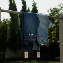 Thumbnail D65 -D67 Quần Jeans Dài Xanh HunterXrays Nam Menswear Có Túi 3
