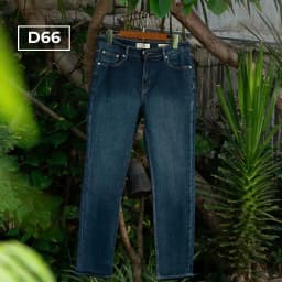 Thumbnail D66 Quần Dài Jeans Xanh Đơn Giản Justmen Phong Cách Thời Thương 1