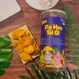 Thumbnail Da heo tỏi ớt Trạm ngọt Yumi đồ ăn vặt thịt thơm ngon giòn rụm 1