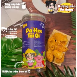 Thumbnail Da heo tỏi ớt Trạm ngọt Yumi đồ ăn vặt thịt thơm ngon giòn rụm 2