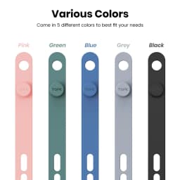 Thumbnail Dải buộc cáp TOPK bằng silicon quấn dây sạc/ dây tai nghe/ cáp chuột để bàn gọn gàng 1