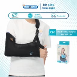 Thumbnail Đai Treo Tay Dạng Túi Lưới Đen Hỗ Trợ Cho Tay Bị Bó Bột C09 [United Medicare]. Tiêu Chuẩn Châu Âu 1
