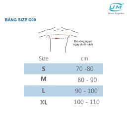 Thumbnail Đai Treo Tay Dạng Túi Lưới Đen Hỗ Trợ Cho Tay Bị Bó Bột C09 [United Medicare]. Tiêu Chuẩn Châu Âu 2