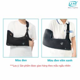 Thumbnail Đai Treo Tay Dạng Túi Lưới Đen Hỗ Trợ Cho Tay Bị Bó Bột C09 [United Medicare]. Tiêu Chuẩn Châu Âu 3
