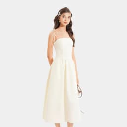 Thumbnail Đầm 2 Dây MARC FASHION Kiểu Smocking Lưng - CBLH073123 2