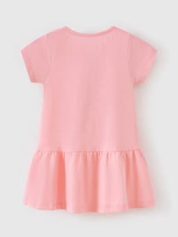 Thumbnail Đầm bé gái Rabity ngắn tay cotton váy mùa hè in hình pony 91157 4