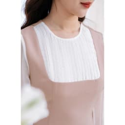 Thumbnail Đầm Dáng A VIEN TRAN Tay Bồng Phối Voan V63R23Q004 2