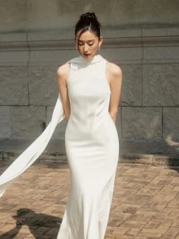 Thumbnail Đầm lụa Venus Silk Dress HUONG BOUTIQUE HBV1284 4