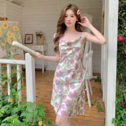 Thumbnail Đầm ngủ cao cấp Hisexy Lụa Satin Dáng Xuông Liền Thân MD97 4