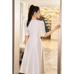 Thumbnail Đầm Nữ Dự Tiệc MY WAY Đính Hoa Tay Lỡ Cao Cấp 5MD08146 3