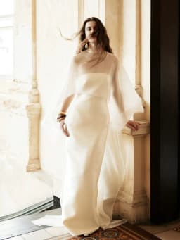 Thumbnail Đầm quây taffeta Charlotte Dress HUONG BOUTIQUE HBV1339 - Có kèm áo choàng 1