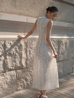 Thumbnail Đầm ren dệt Louise Lace Dress HUONG BOUTIQUE HBV1295 2