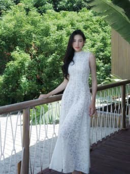 Thumbnail Đầm ren dệt Louise Lace Dress HUONG BOUTIQUE HBV1295 3