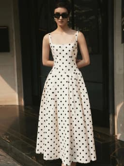 Thumbnail Đầm taffeta Leilani Dress HUONG BOUTIQUE HBV1312 3