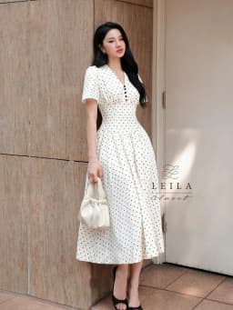 Thumbnail Đầm thiết Vella, Lilia nhận order các size hiện không có sẵn. 3