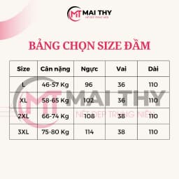 Thumbnail Đầm Trung Niên Nữ MAI THY, Váy Thiết Kế Xẻ Tà Voan 3 Lớp Cho Mẹ Trung Tuổi Nữ Tính Lịch Sự | Thời Trang Trung Niên U50 1