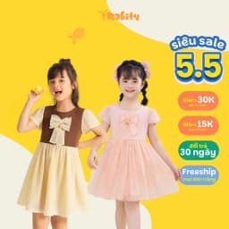 Thumbnail Đầm váy thô ngắn tay bé gái Rabity 950.076 1