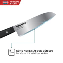 Thumbnail Dao làm bếp đa năng Sunhouse KS-KN165KS - Chất liệu thép SUS420J2 không gỉ - Công nghệ mài đơn - Hàng chính hãng 3