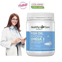 Thumbnail Dầu cá tự nhiên Healthy Care Fish Oil 1000mg Omega 3 sáng mắt 400 viên - extaste 3