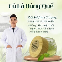 Thumbnail Dầu Cù Là Húng Quế Quốc Cơ Quốc Nghiệp 20gram | Dầu Cù Là dịu nhẹ thông mũi giảm căng thẳng hiệu quả 4