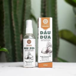 Thumbnail Dầu dừa dưỡng tóc ép lạnh Đất Việt dung tích 100ml - Dưỡng tóc, dưỡng mi, an toàn cho bé sơ sinh 4