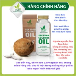 Thumbnail Dầu Dừa Lên Men Tách Lạnh Tinh Khiết  VietHealthy 300ml 3