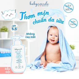 Thumbnail Dầu gội cho bé Babycoccole 0M+ an toàn cho trẻ sơ sinh & em bé chiết xuất hoa sen 250ml 1