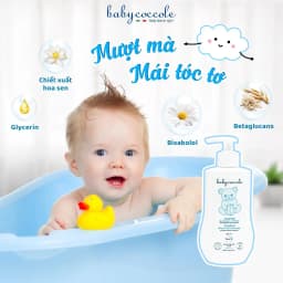 Thumbnail Dầu gội cho bé Babycoccole 0M+ an toàn cho trẻ sơ sinh & em bé chiết xuất hoa sen 250ml 2