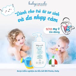 Thumbnail Dầu gội cho bé Babycoccole 0M+ an toàn cho trẻ sơ sinh & em bé chiết xuất hoa sen 250ml 3